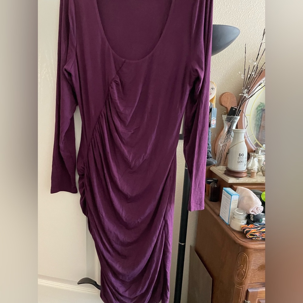 Purple dress